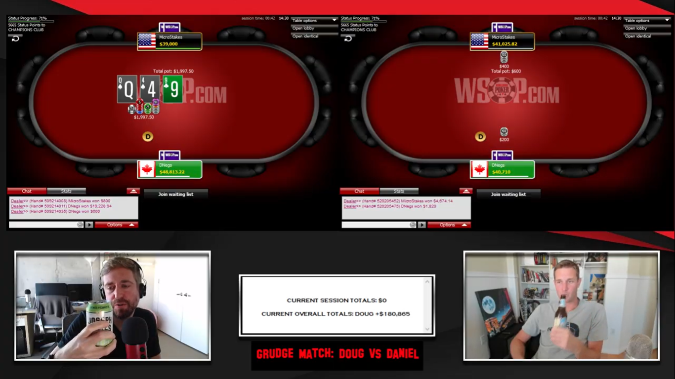 Negreanu Runs Red Hot, Overtakes Polk’s Lead in Grudge Match