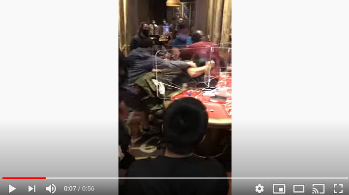 Aria poker room fight