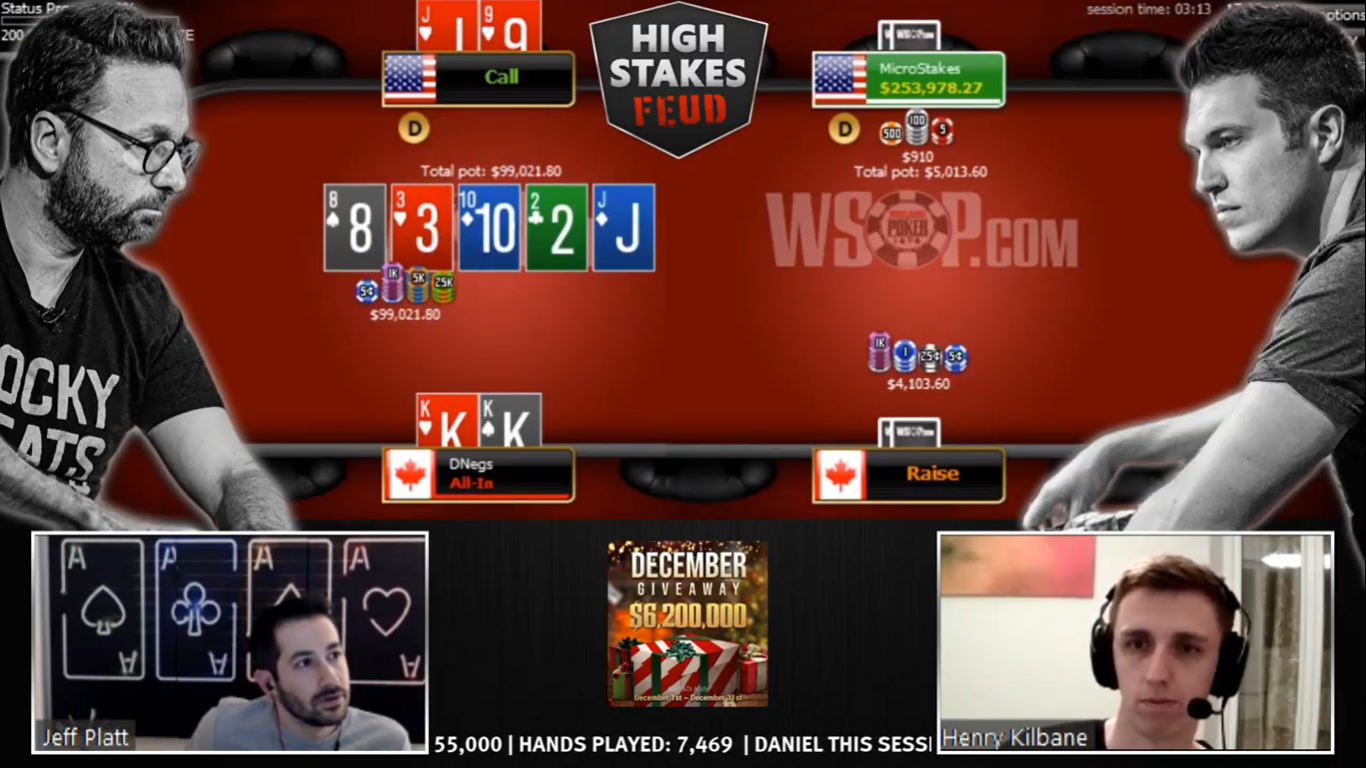 Daniel Negreanu Getting Closer to Adding On to His $1 Million Deposit