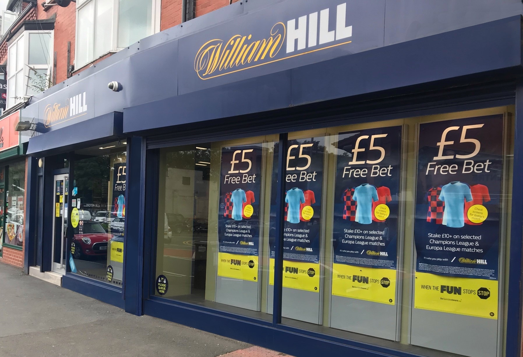 William Hill betting store