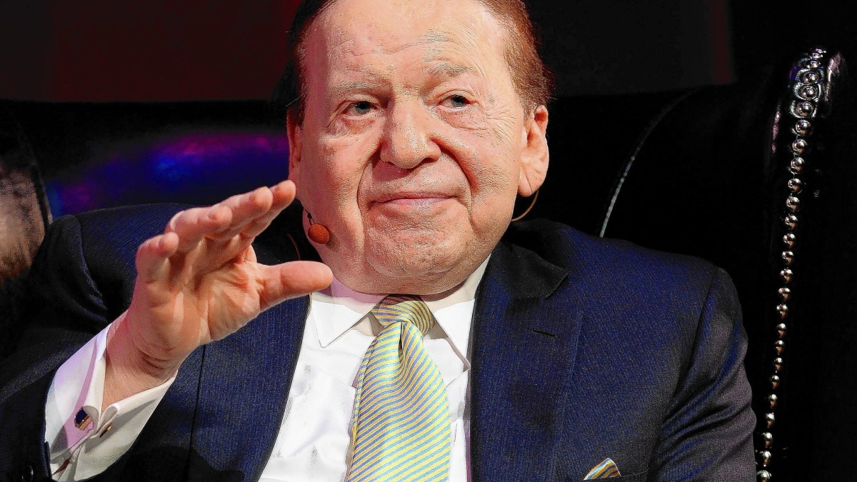 Sheldon Adelson Takes Medical Leave of Absence to Receive Cancer Treatment