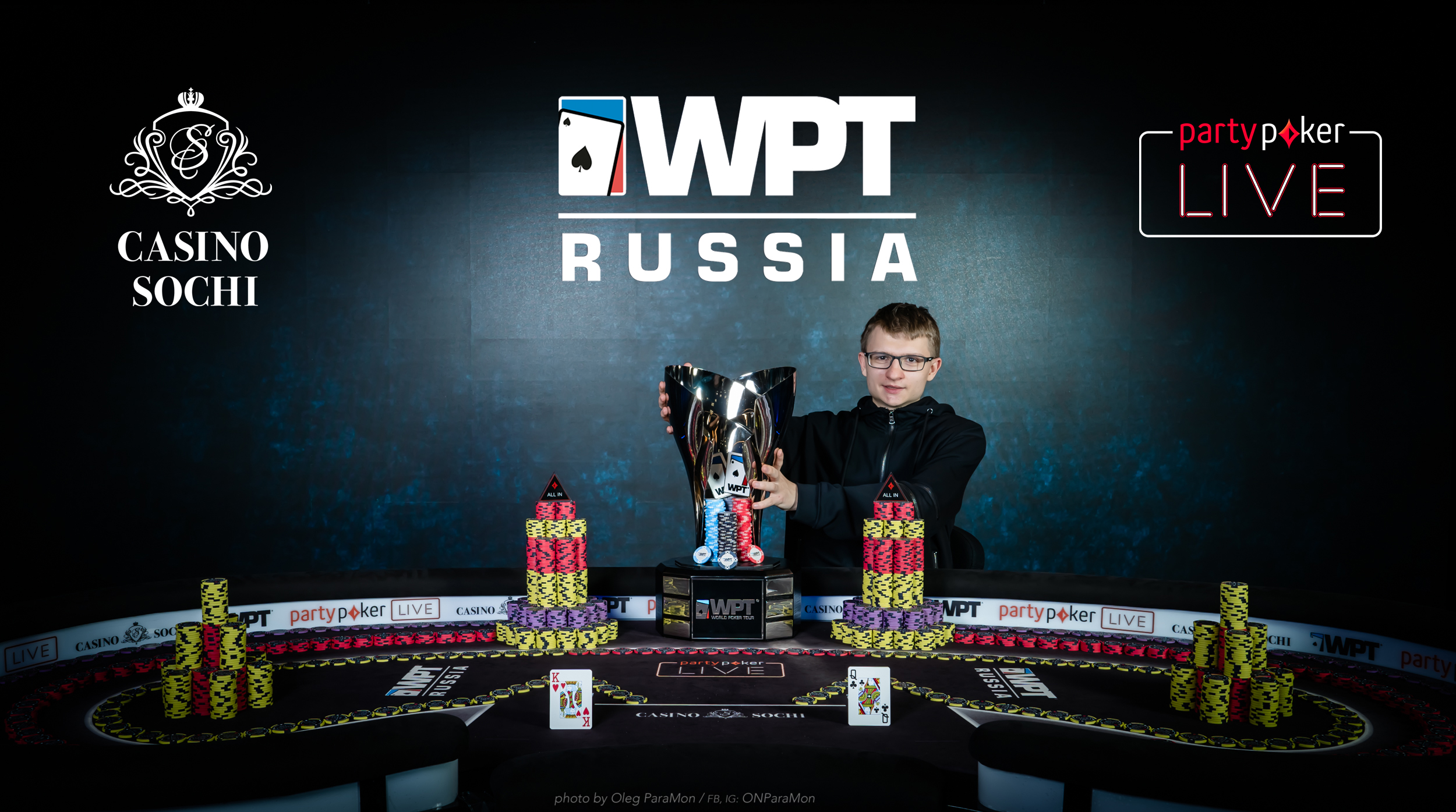 Dominant Display Makes Maksim Sekretarev WPT Russia Champion
