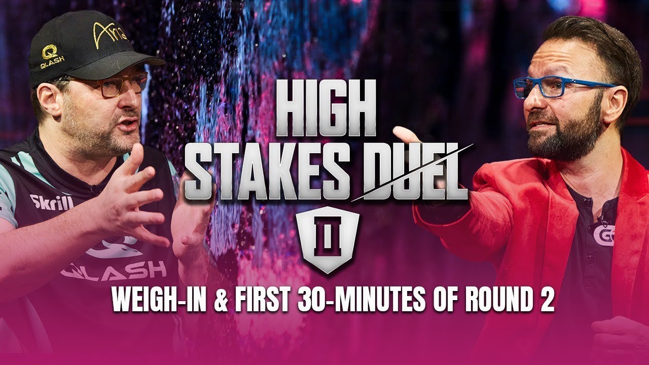 Negreanu Favored Over Hellmuth in ‘High Stakes Duel’ Despite Round 1 Defeat