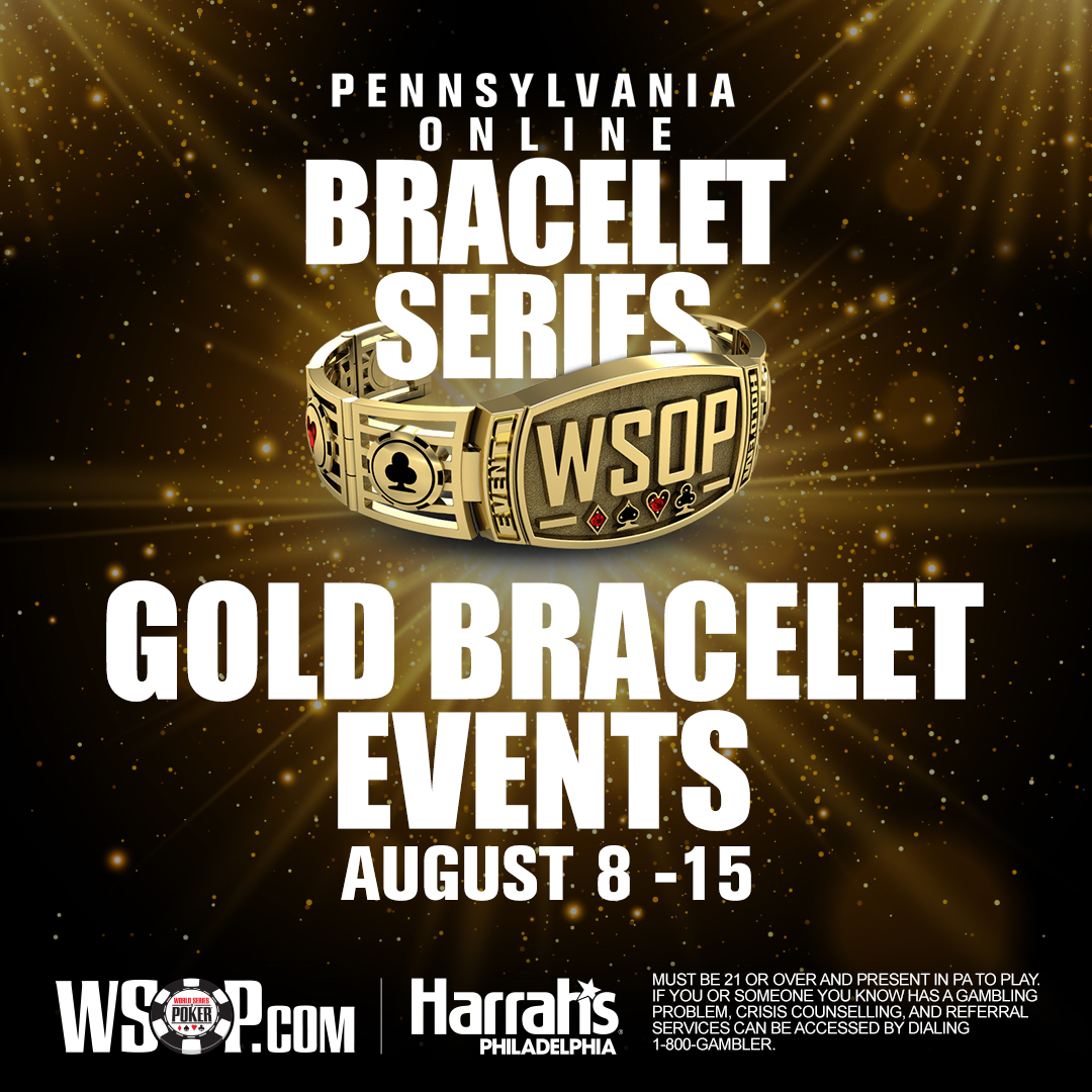 WSOP.com Introduces Pennsylvania-Only Online Bracelet Series