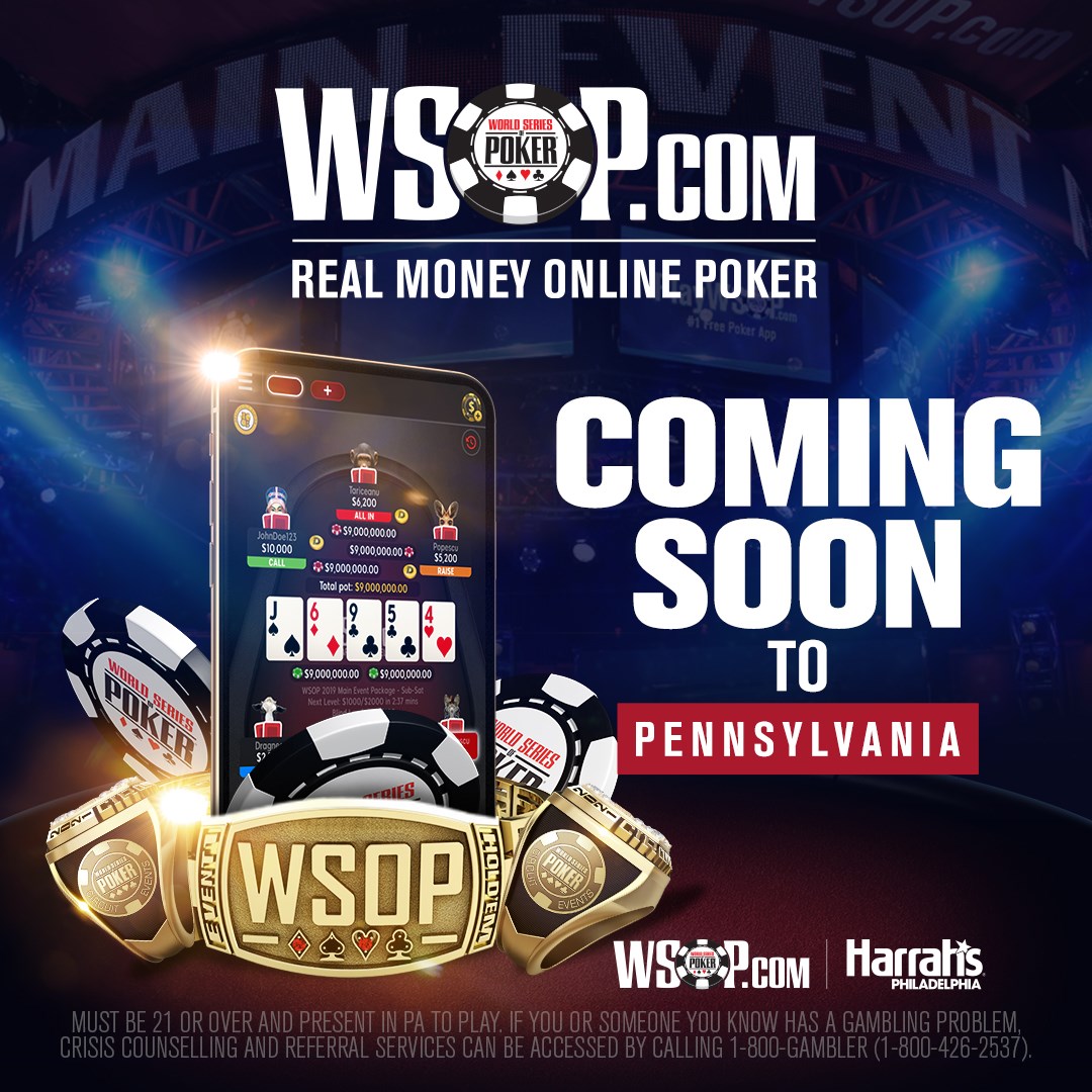 WSOP.com to Launch Next Week in Pennsylvania