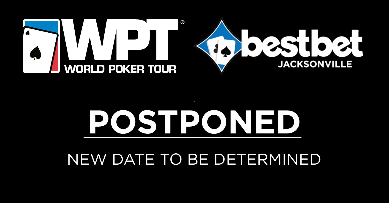 WPT Jacksonville Stop Postponed Due to Rising COVID-19 Cases in Florida