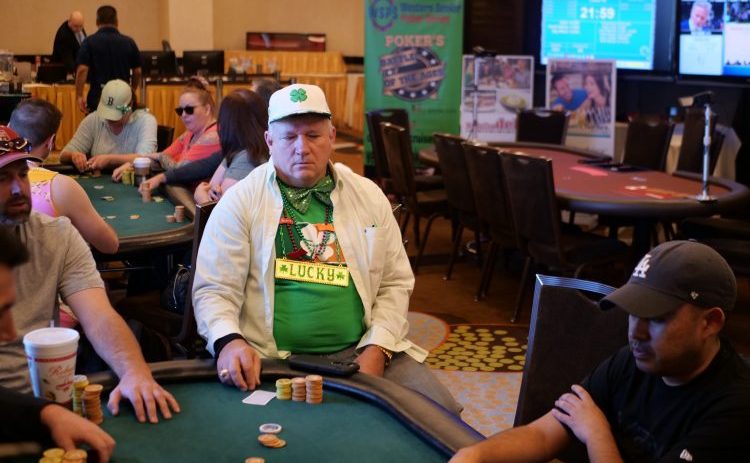 Marty Gorenc Playing Poker at Atlantis Casino