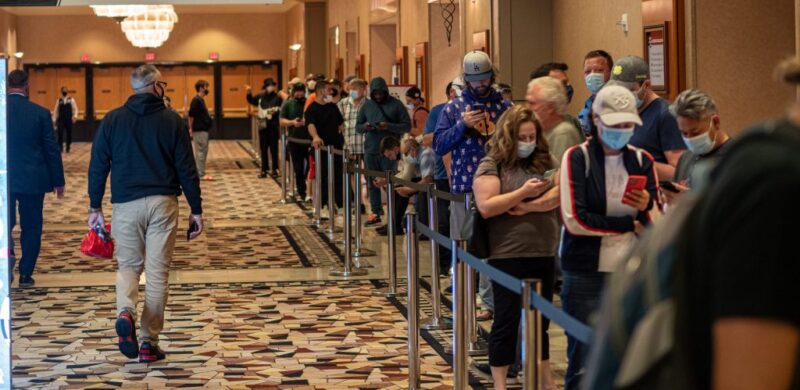lines at the wsop