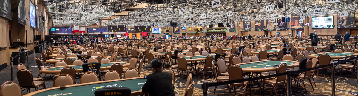 wsop empty tables