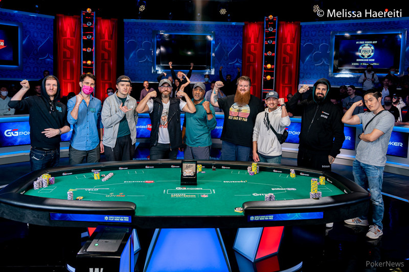 Wsop Main Event The Final Table Is Set