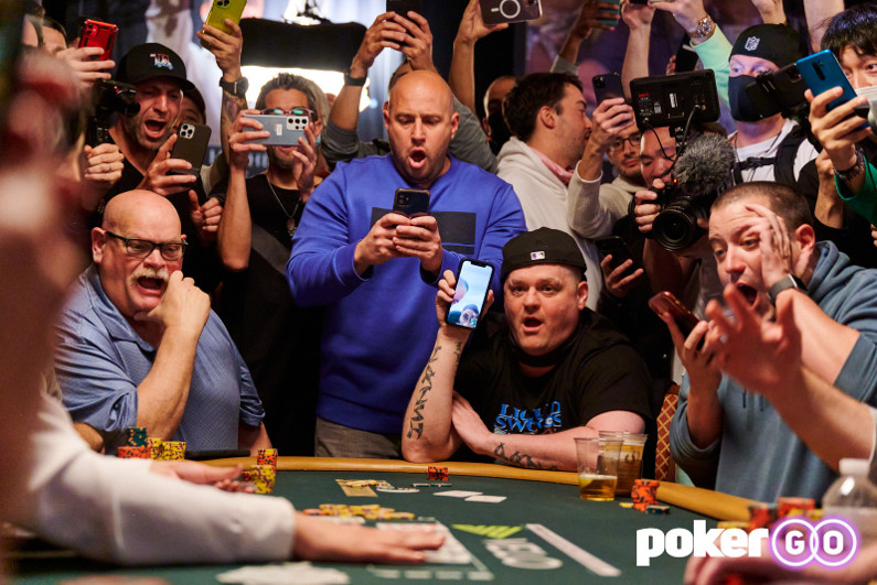 Excitement at WSOP