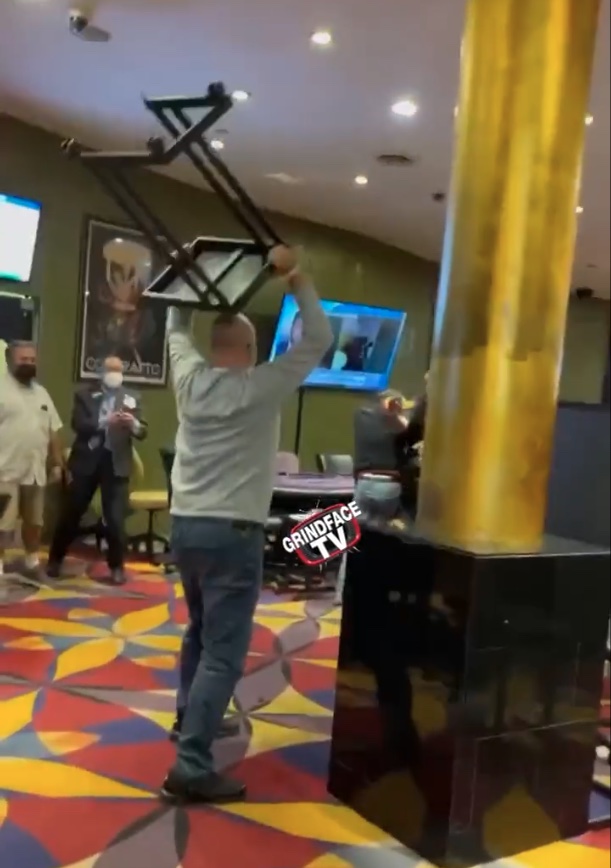 Hustler Casino Bans Two Players for Poker Room Fight (Caught on Video)