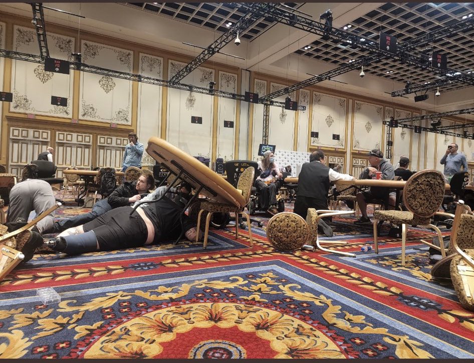 Mayhem at the WSOP after Reports of an Active Shooter on the Las Vegas Strip