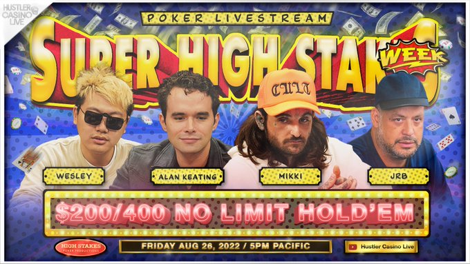 Jean Robert Bellande Crushes for Over $800k in Historic Hustler Casino Live Stream