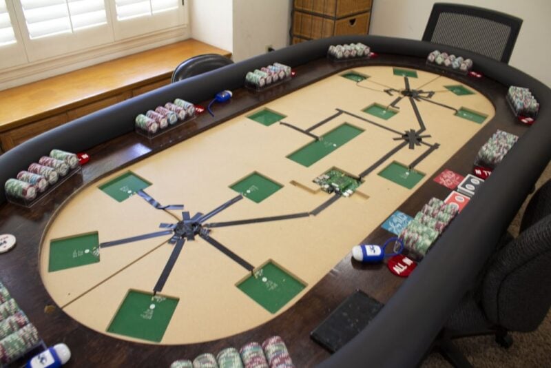RFID Poker table inner workings