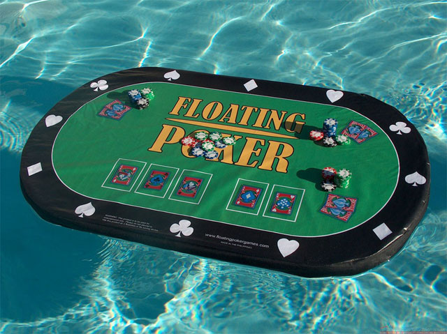 floating poker table