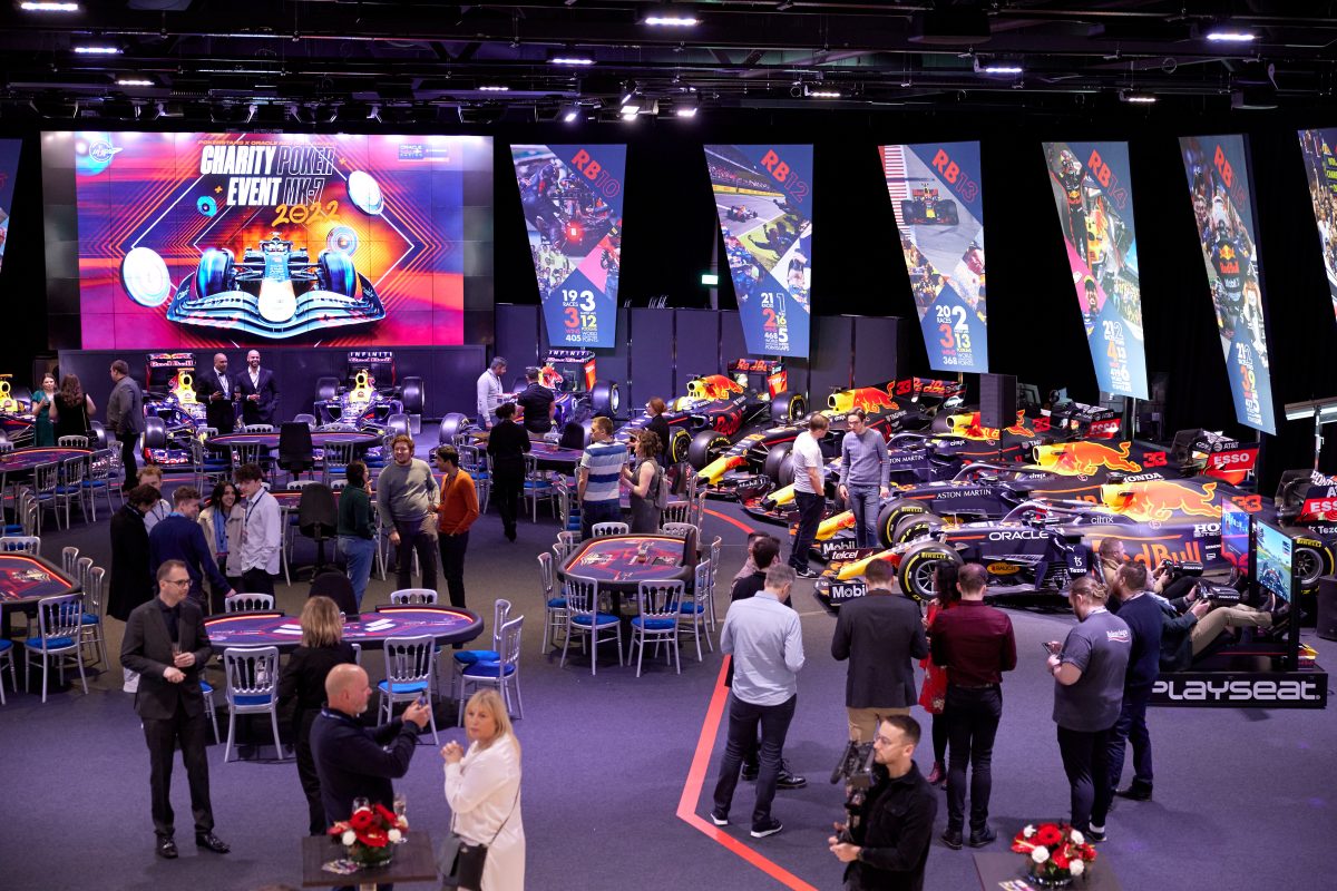 PokerStars and Red Bull Racing Charity Event: Magical Hands, F1 Promos, and Driving Poker Forward