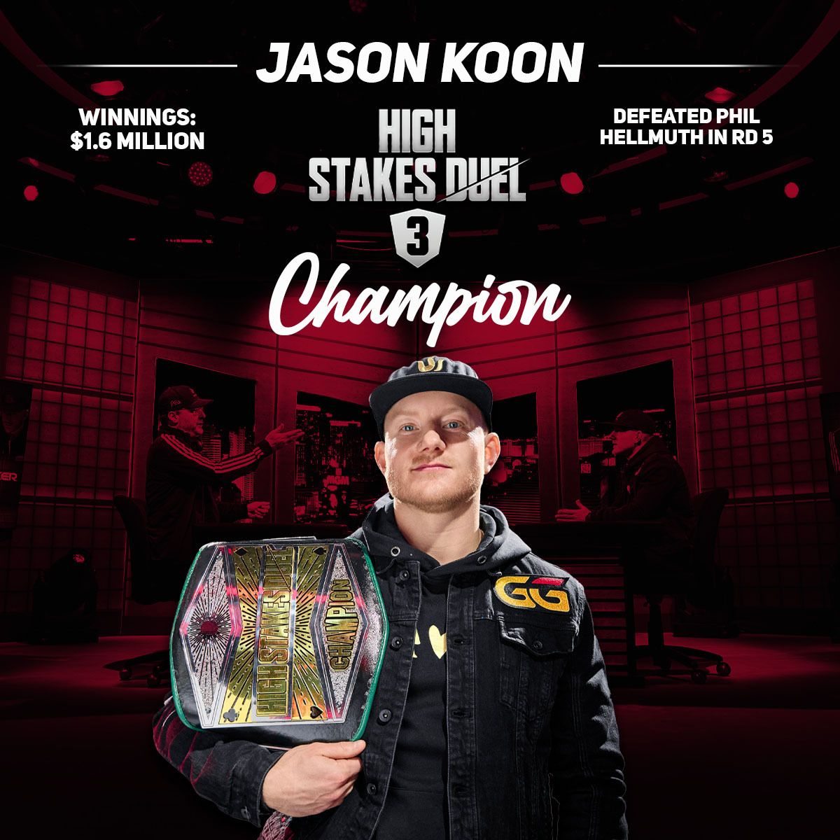 With No Challenger, Jason Koon Wins $1.6 Million on High Stakes Duel
