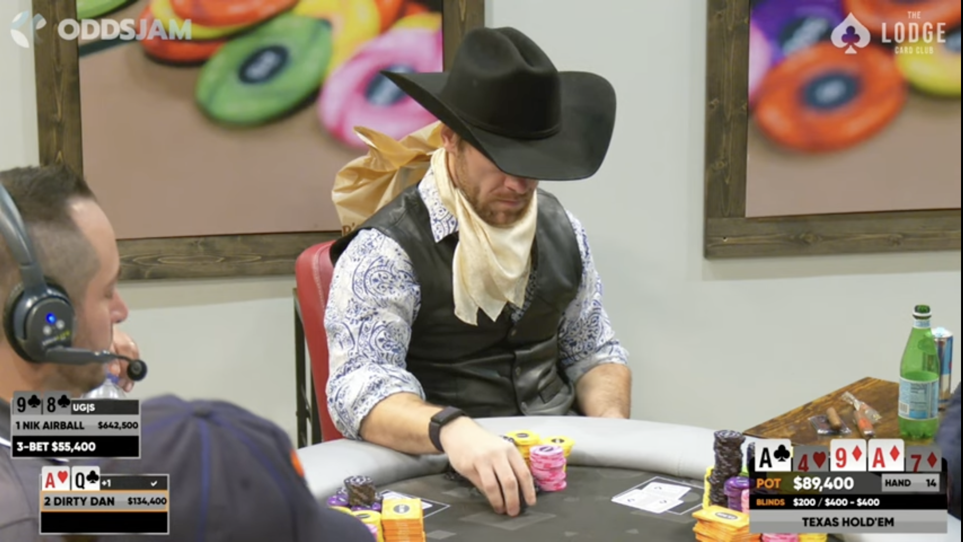 Sore Loser at The Lodge: Poker Champ ‘Dirty’ Dan Cates Invades Airball’s Space