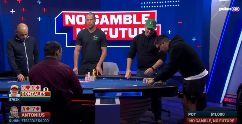 The stand up game PokerGo