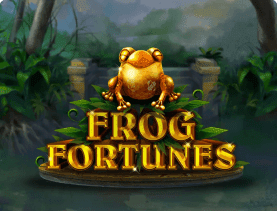 Frog Fortunes slot logo
