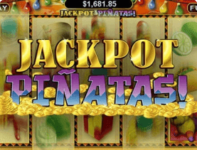 Jackpot Pinatas slot logo
