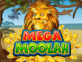 Mega Moolah slot logo 