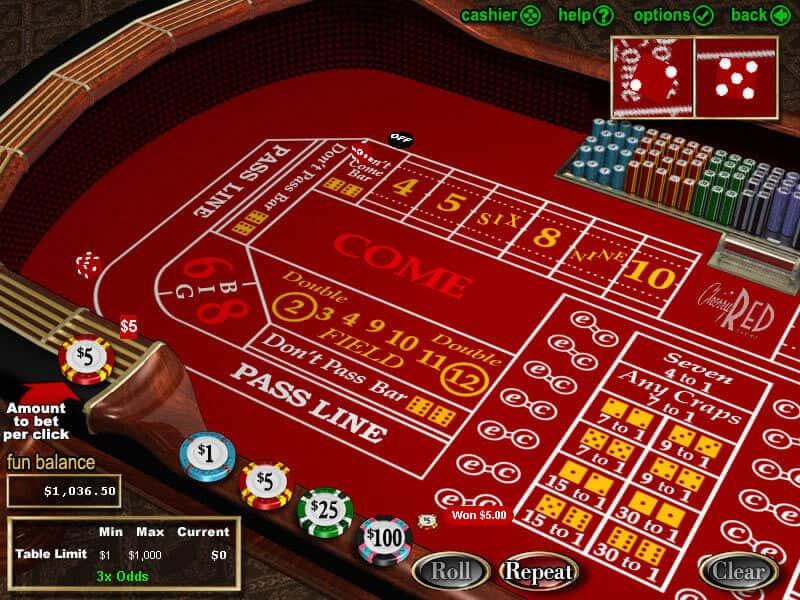 online craps