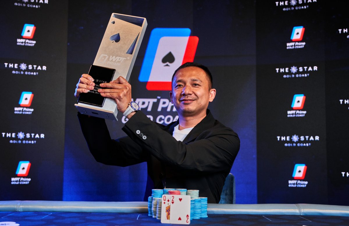Sheng Ye Tops Record-Breaking Field to Win WPT Prime Gold Coast Title