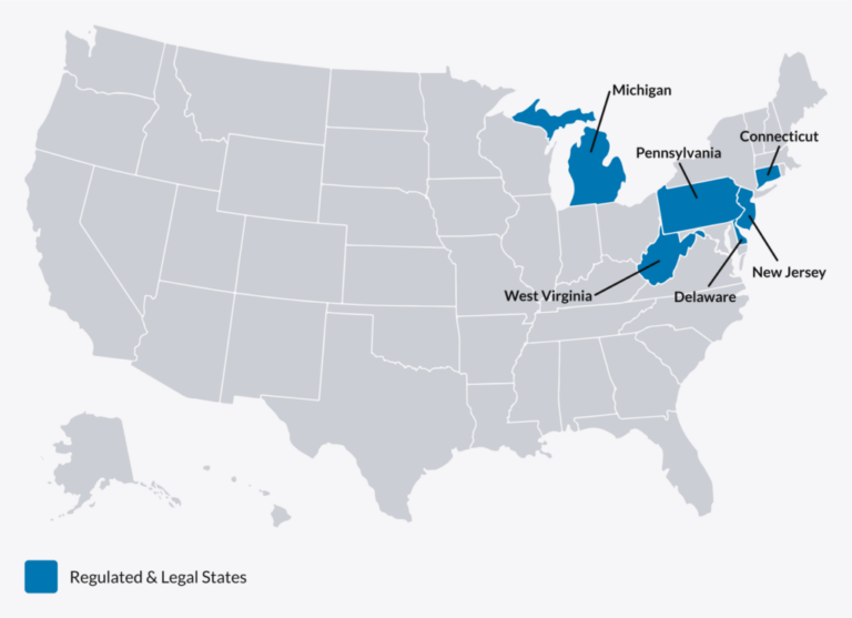 Best Online Casinos For US Players 2025 Real Money CC Us Casinos States Regulated Legal Map 768x557 