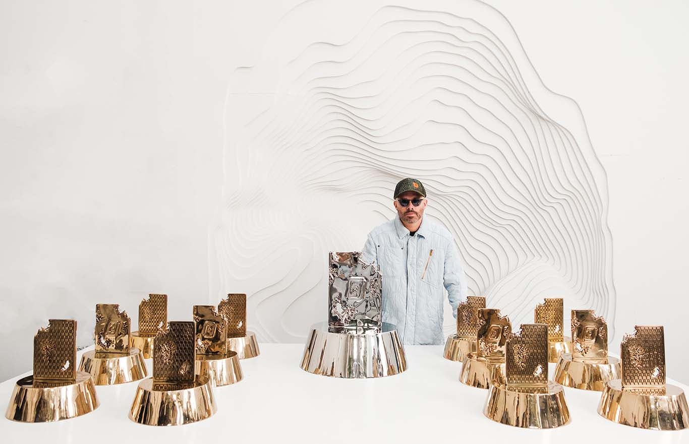 World Poker Tour Brings Artist into Fold to Create New Trophies, Chips, and Set