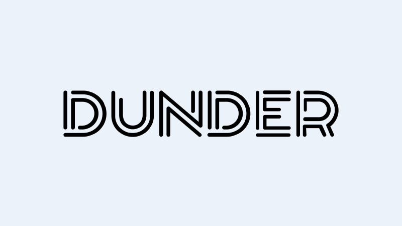 dunder logo