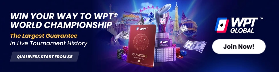 WPT Global is awarding a seat in the WPT World Championship to a CardsChat player.