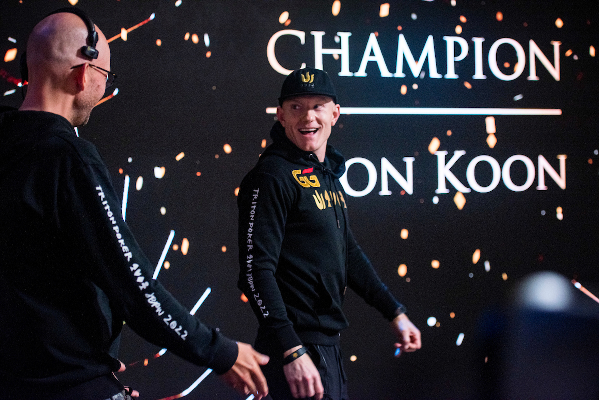 Jason Koon Continues Triton Poker Super High Roller Dominance with Victory Number Eight
