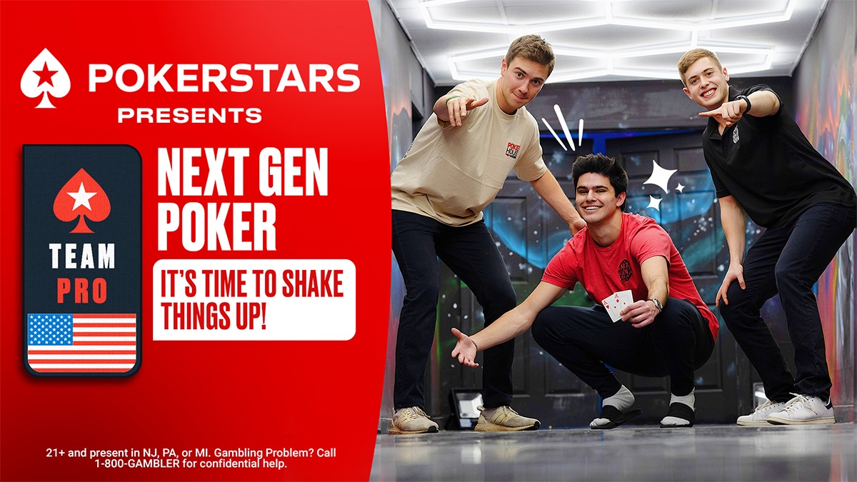 PokerStars Targets New Generation with Next Gen Poker Partnership