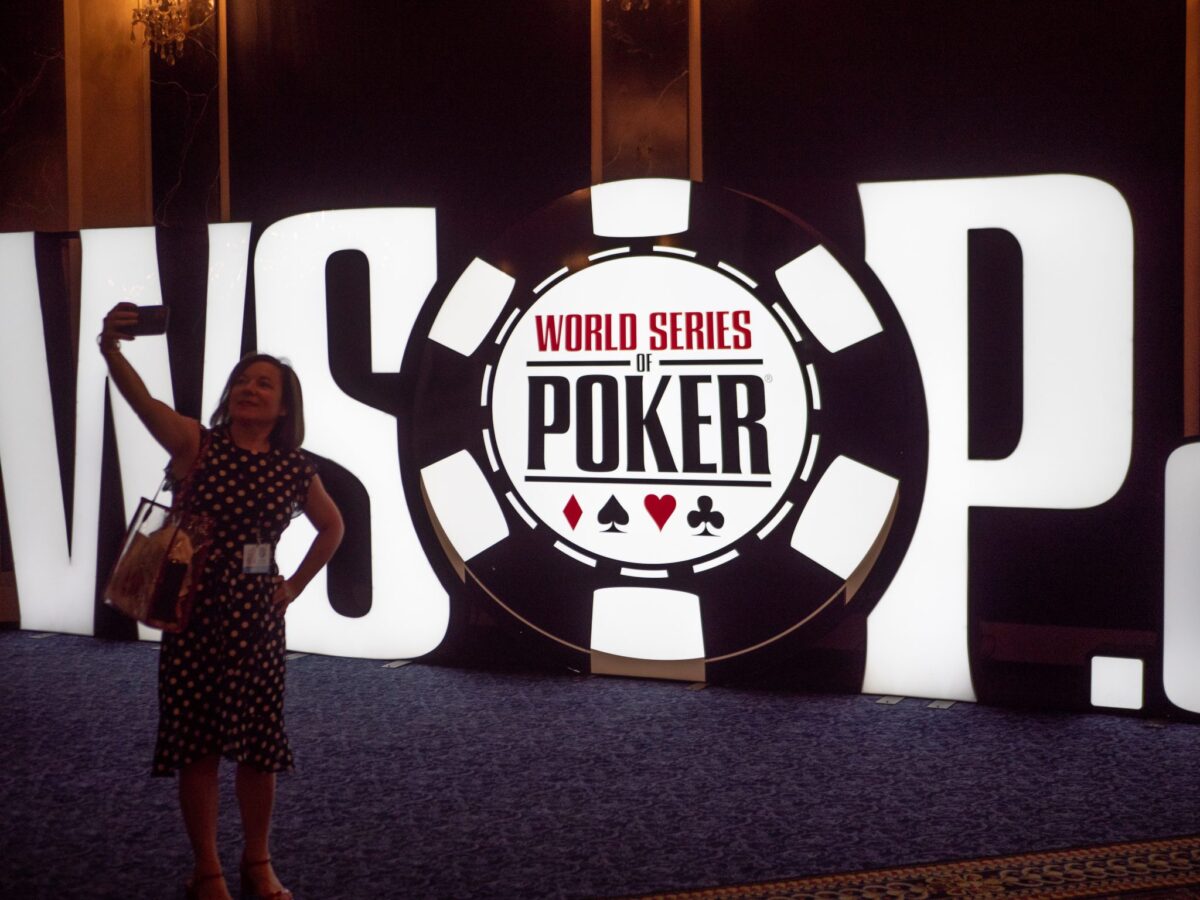 WSOP sign