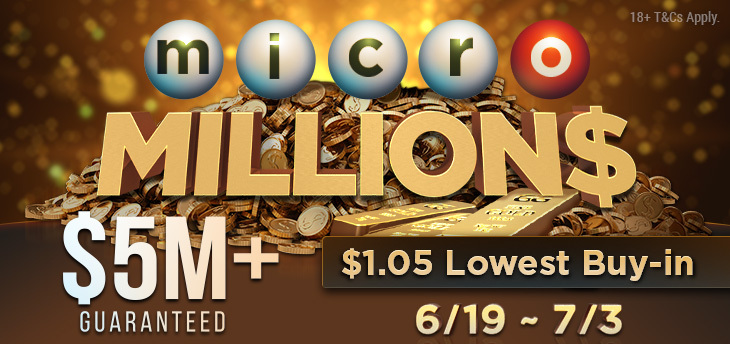 GGPoker Makes Big Play for Small-Stakes Crown with New microMillion$ Series