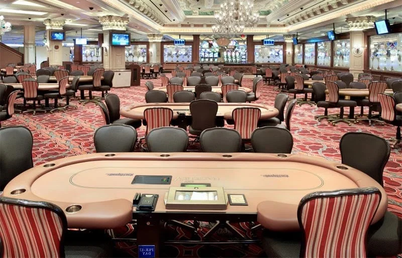 The Venetian poker room